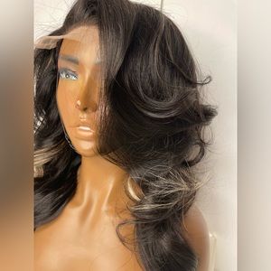 20” HD lace closure wig (pre-styled)